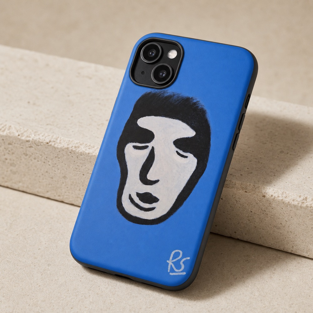 Phone case printed with At My Limit artwork